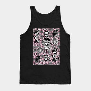 Pink Halloween Tank Top